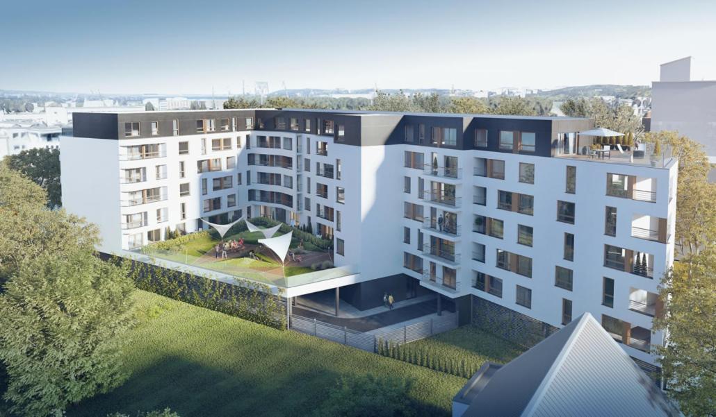 Gdynia Apartament Leilighet Eksteriør bilde